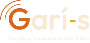 Logotipo Garis blanco